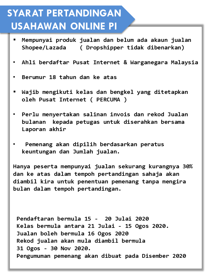 pertandingan usahawan